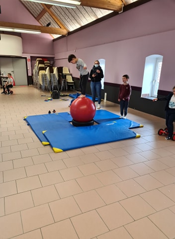 Stage avec l'école de cirque