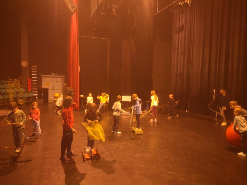 projet culturel à l'école - Découverte du spectacle