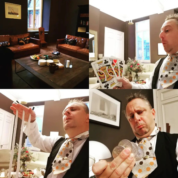 Magie close up entreprise - Magicien de proximité