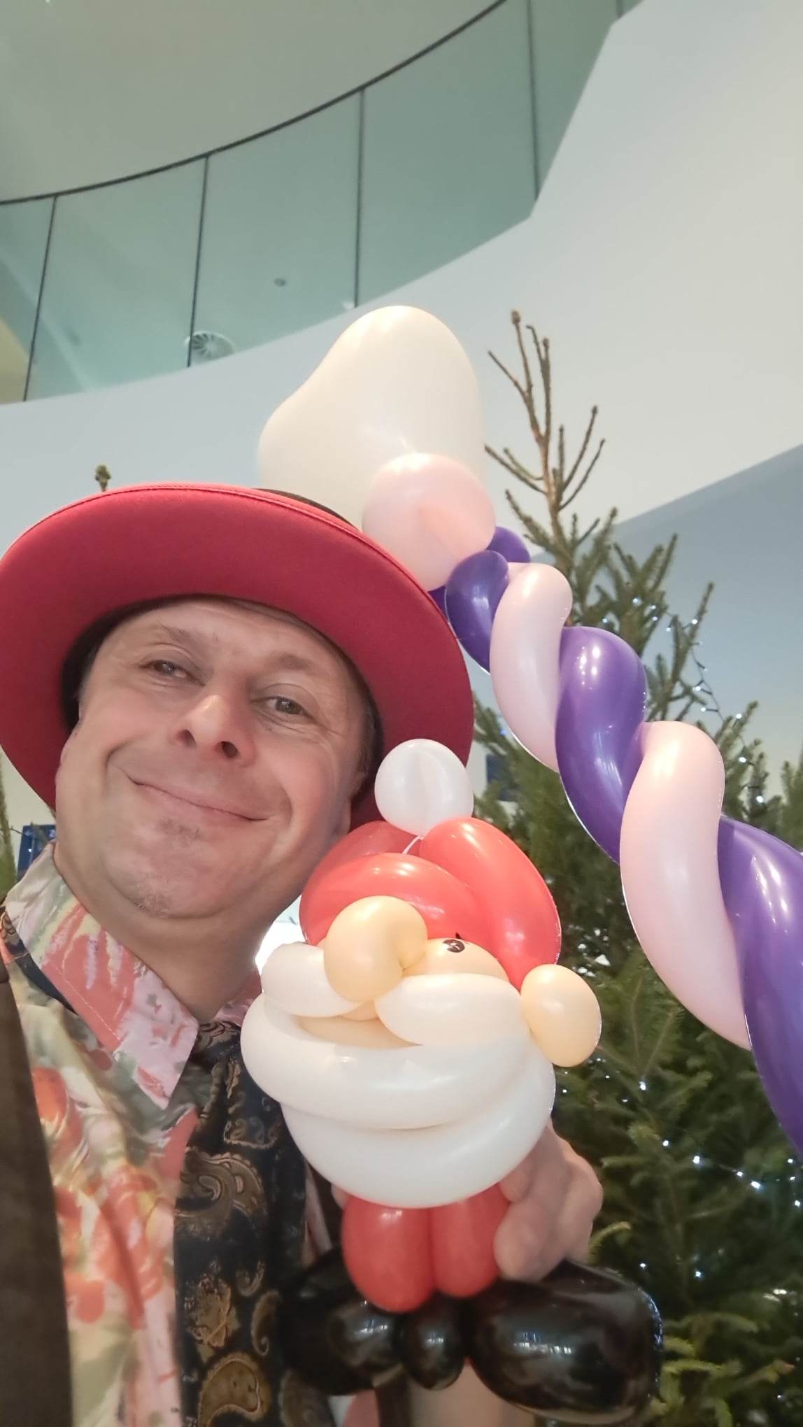 Modeleur de ballons pour animation de rues